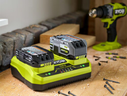 New Ryobi 18V Quick Chargers – Single, Twin Port, 6-Port